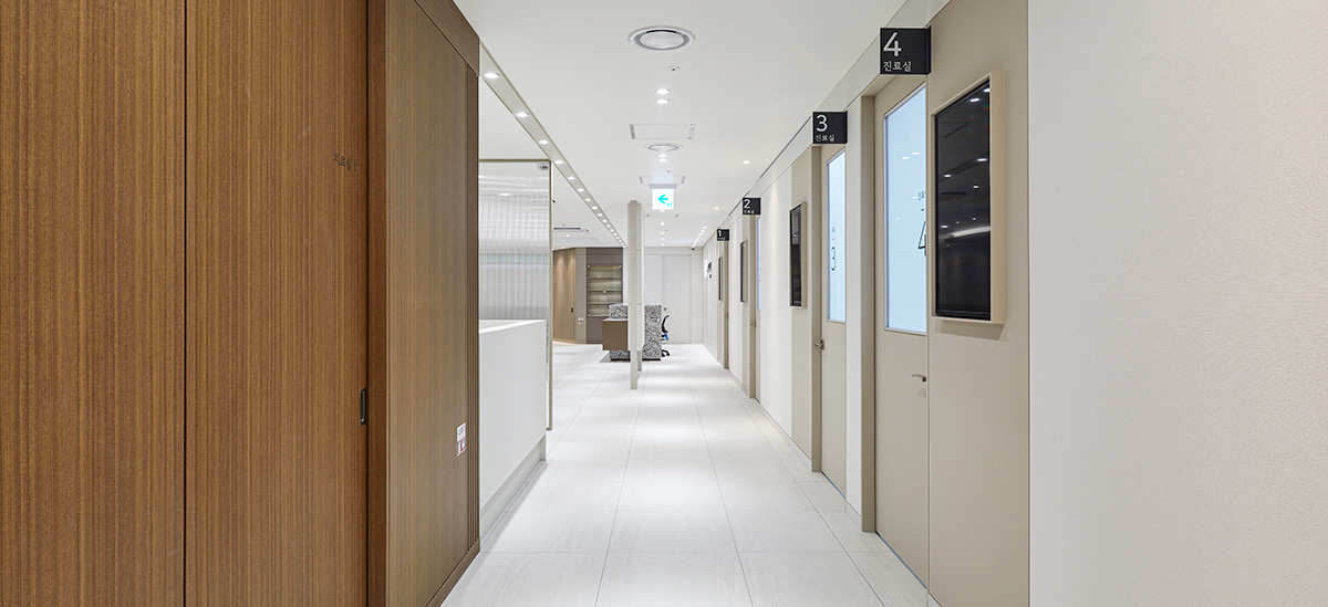 Songdo Human Dermatology_Exam Room Hallway